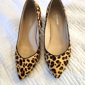 Marc Fisher faux leopard pumps